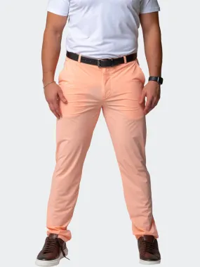 Maceoo Stretch Pant | Pants SunPeach Pink