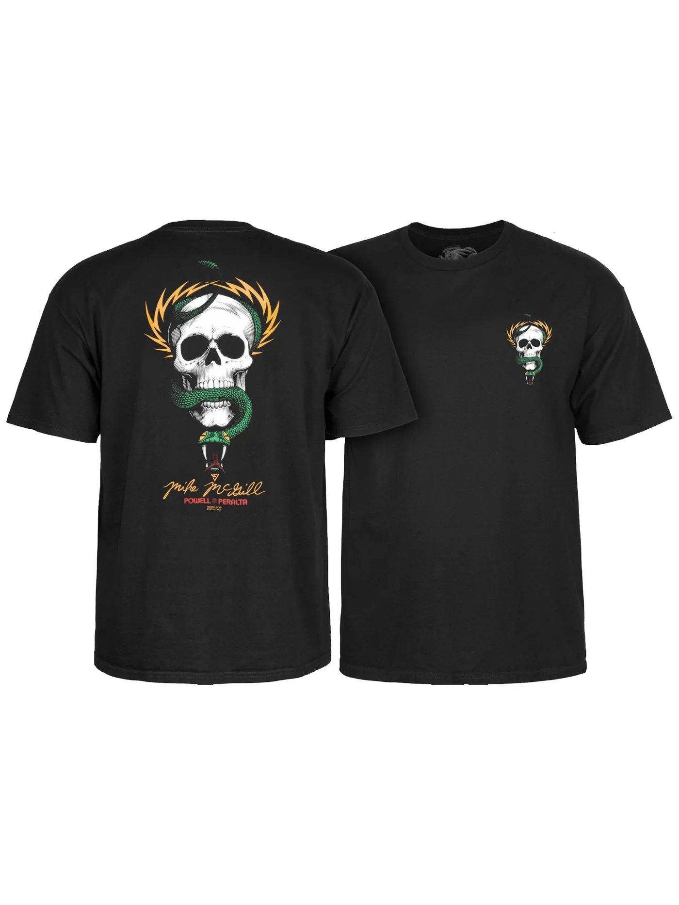 McGill Skull & Snake Short Sleeve T-Shirt