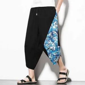 Men's Casual Loose Wide Leg Pants