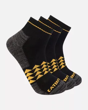 Men's Max Half Cushion Quarter Socks (3 Pack)