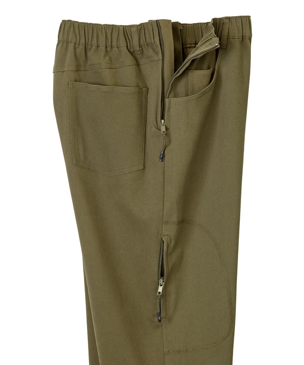 Men's Pants with Side Zipper