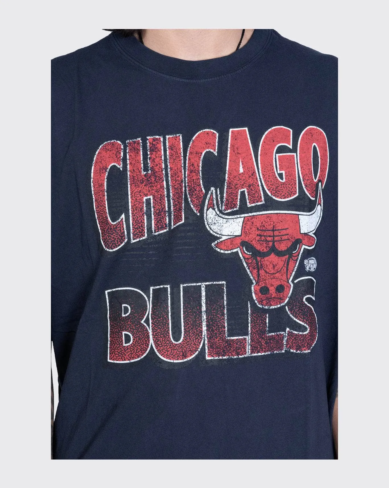 Mitchell & Ness Incline Stack Bulls Tee