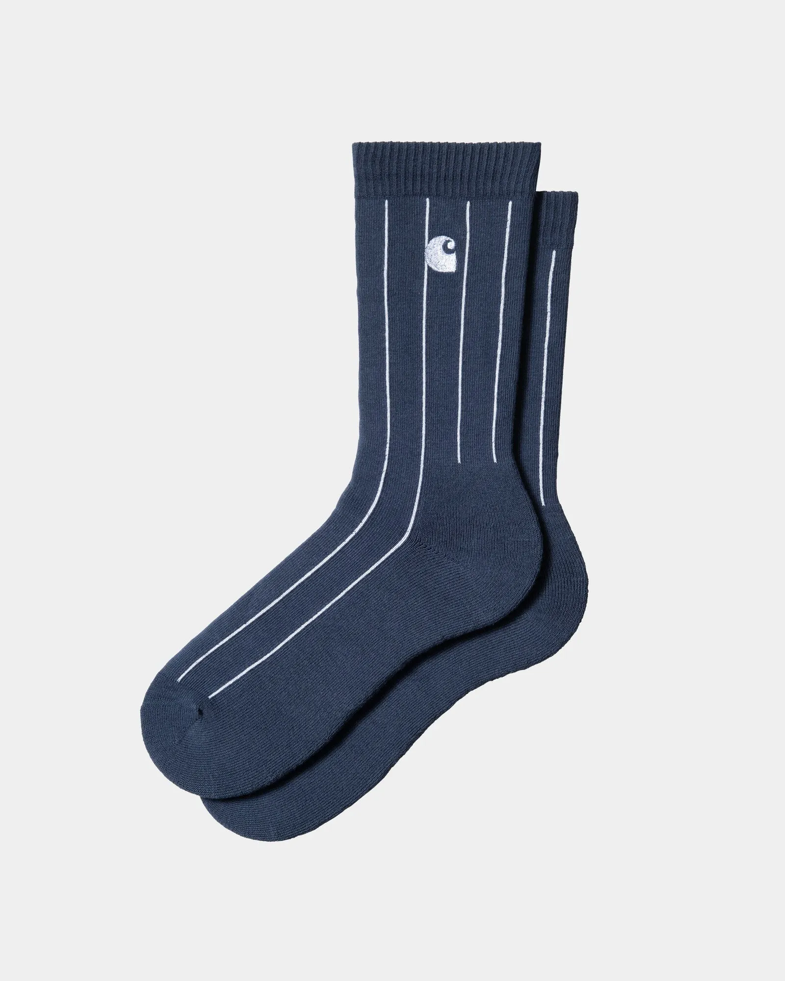 Orlean Stripe Socks | Blue / White