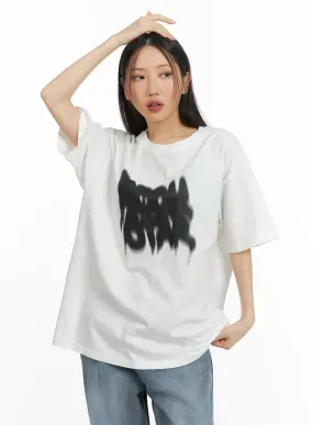 Oversized Graphic Tee CM418