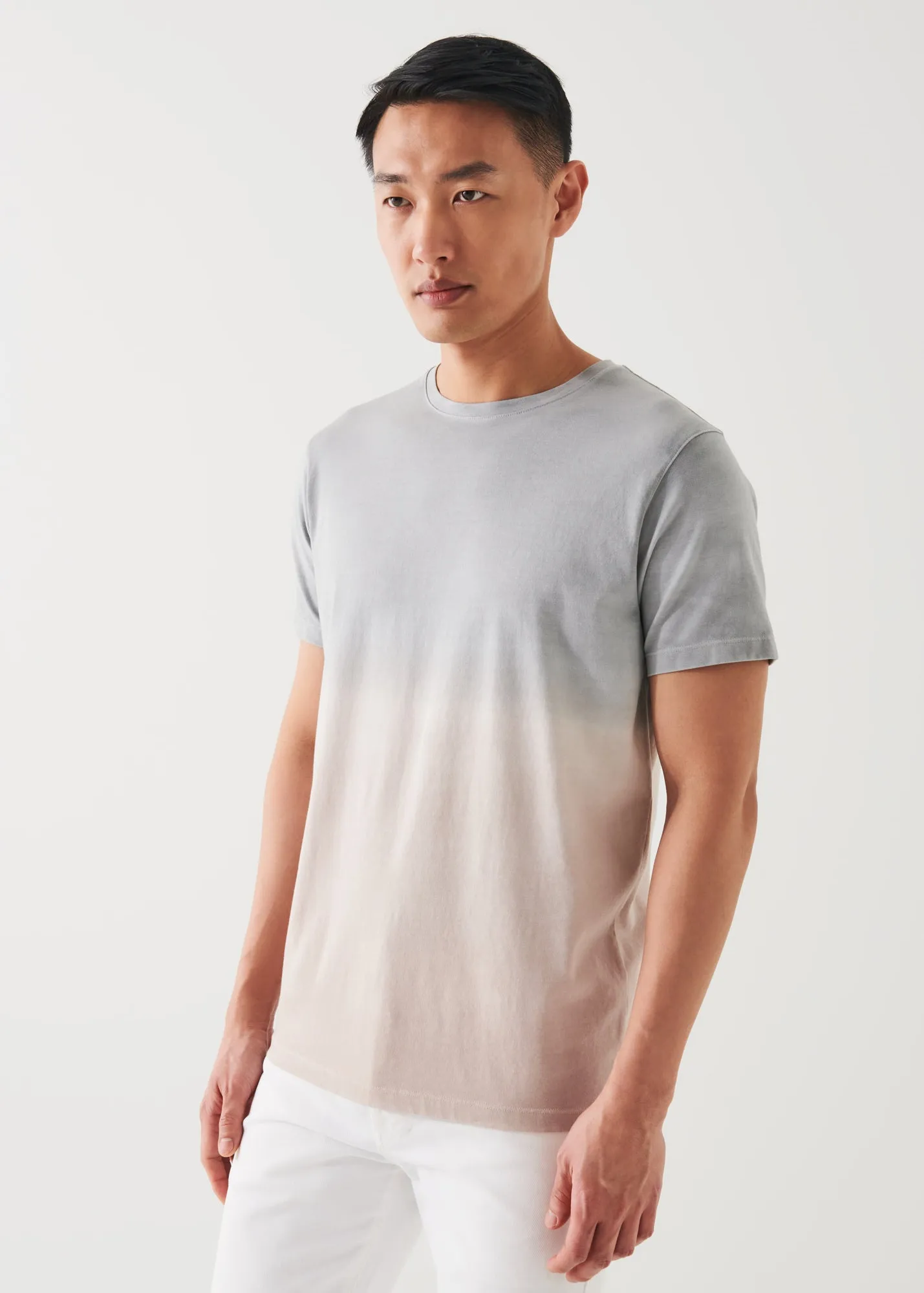 PIMA COTTON STRETCH DEGRADE T-SHIRT