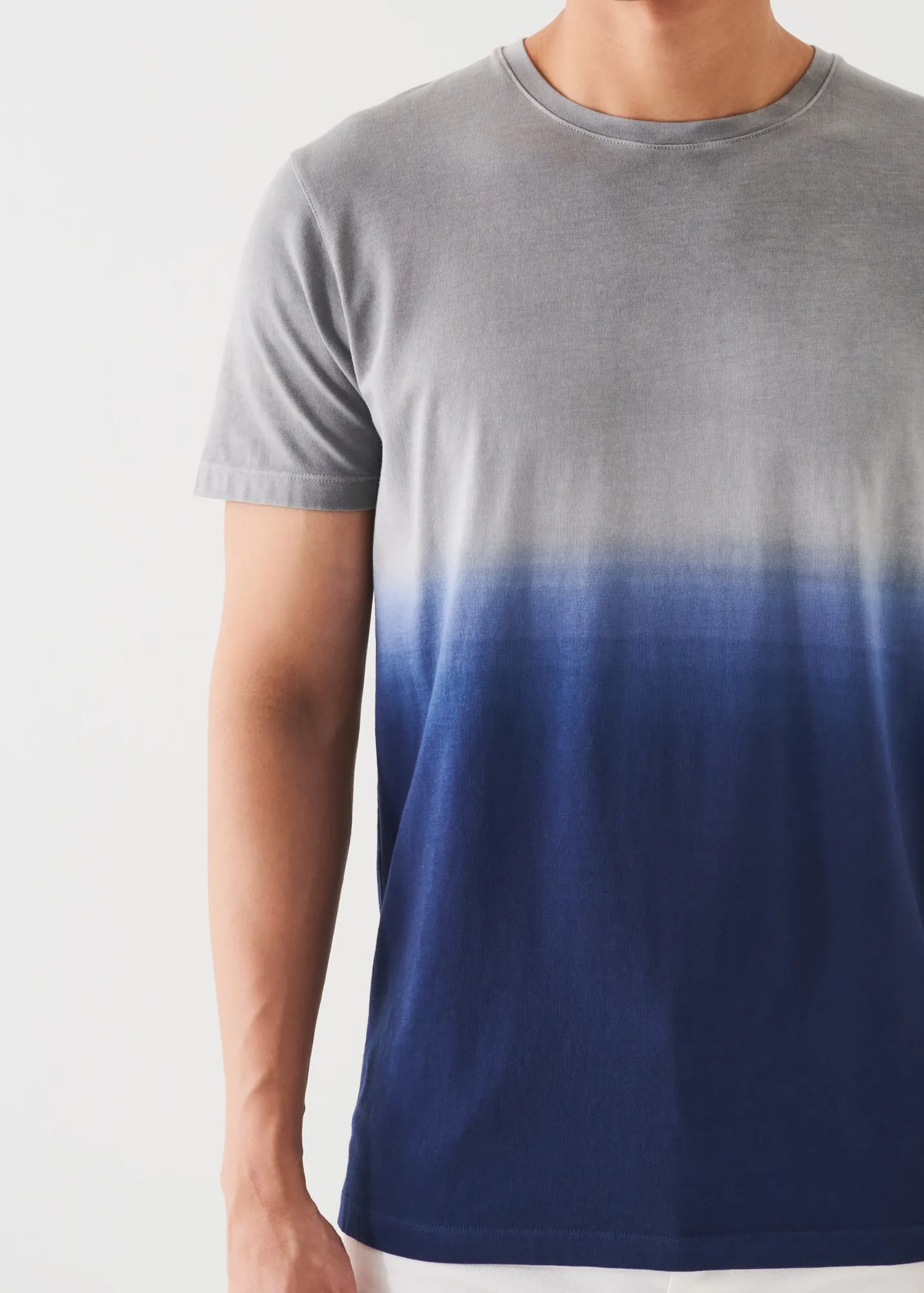 PIMA COTTON STRETCH DEGRADE T-SHIRT