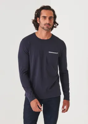 PIMA COTTON STRETCH POCKET T-SHIRT