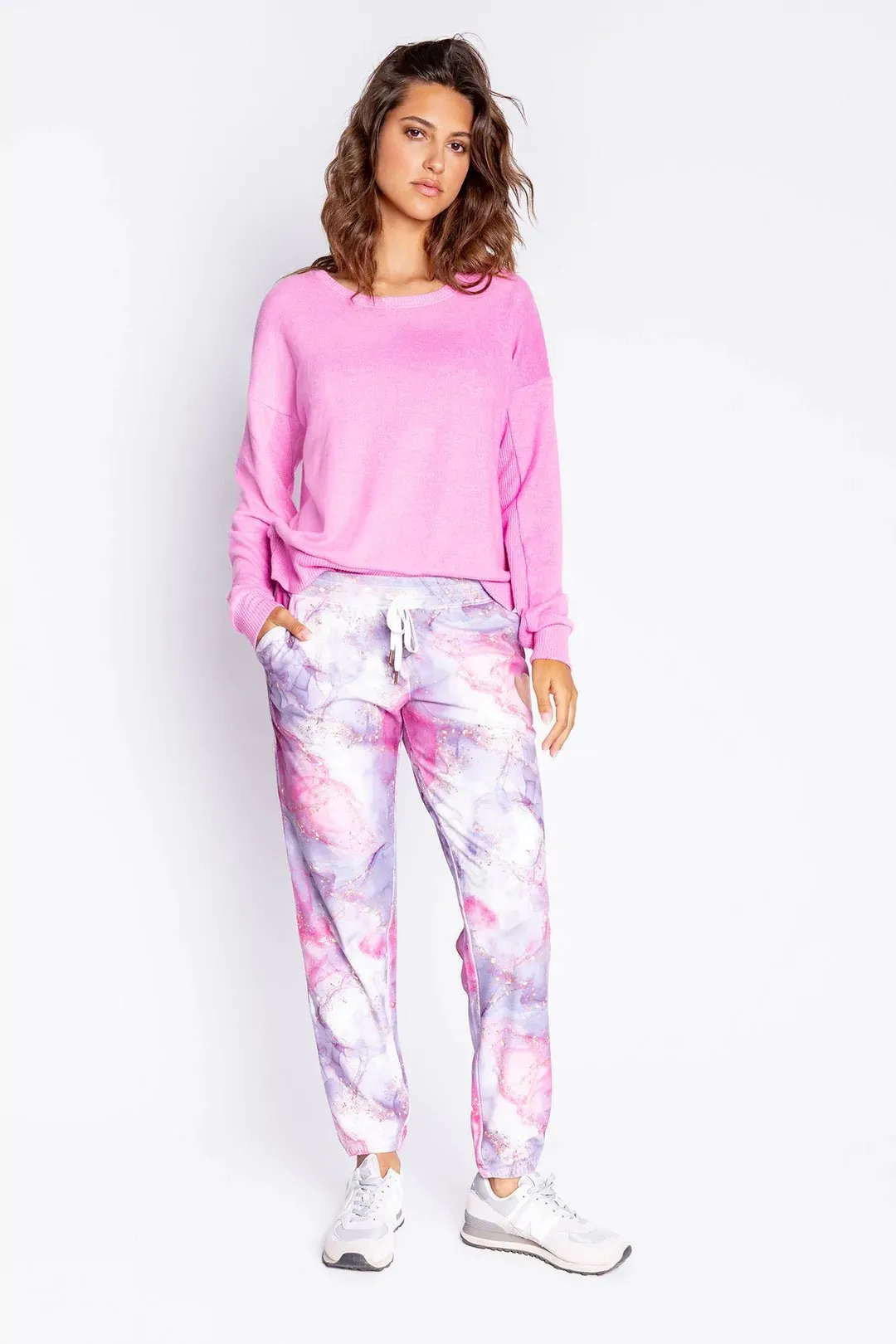 PJ Salvage Marble Mayhem Sweatpants