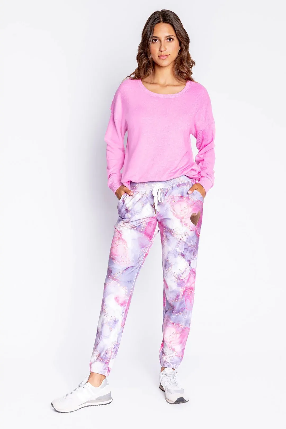 PJ Salvage Marble Mayhem Sweatpants