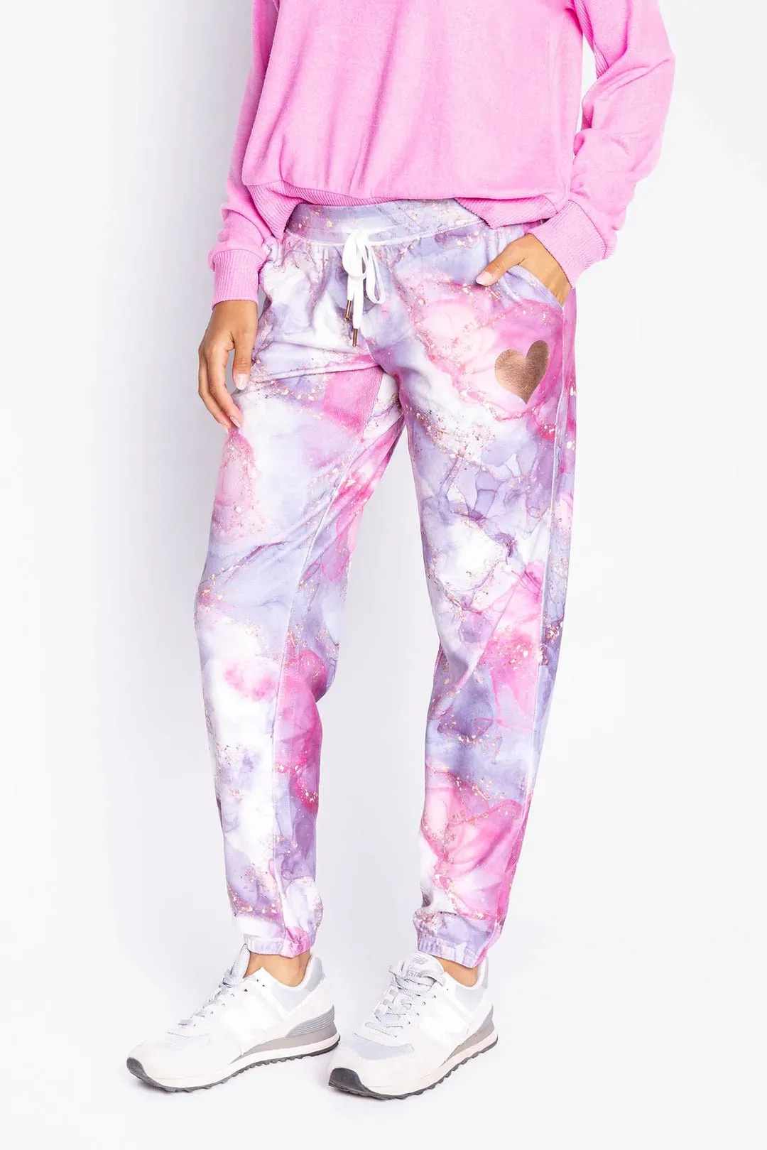 PJ Salvage Marble Mayhem Sweatpants