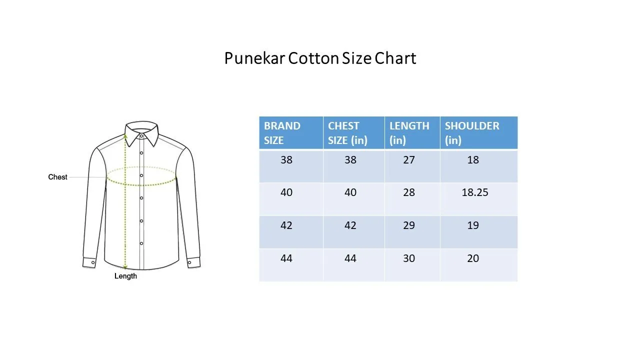 Punekar Cotton Men's Formal Handmade Peach Color Shirt for Men's.