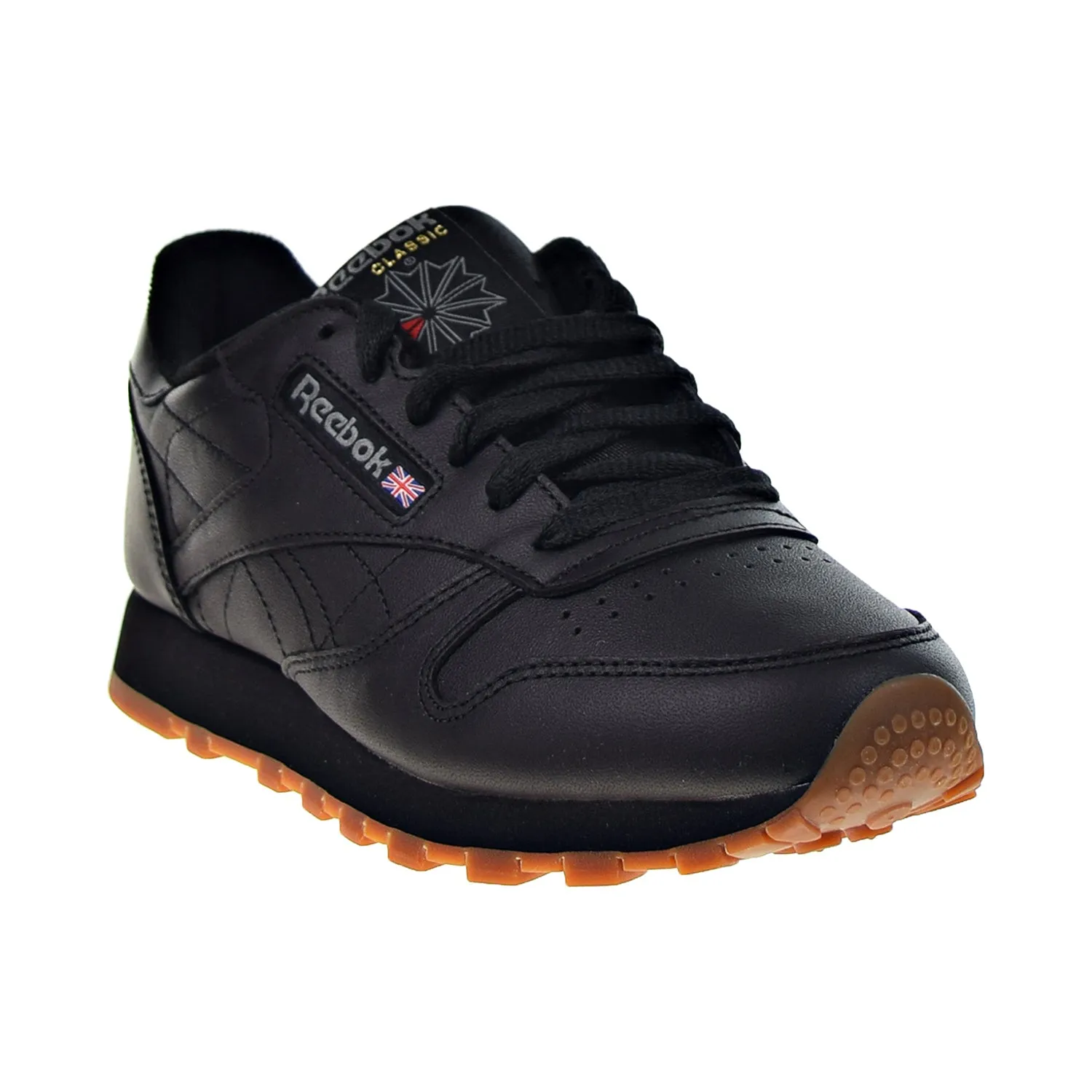 Reebok Classic Leather Women's Shoes Black-Gum