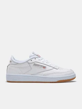 Reebok Womens Club C 85 - White / Light Grey / Gum