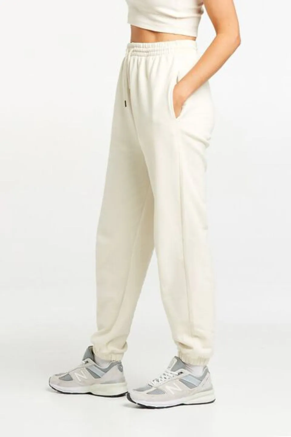 Relaxed Unbleached Super Soft Natural Jogger