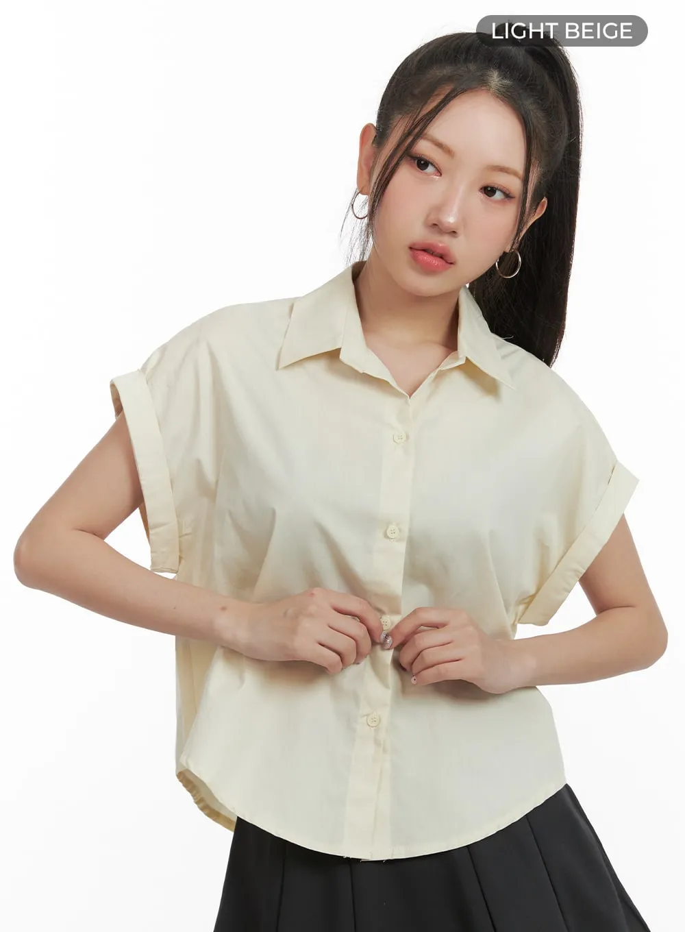 Roll-Up Sleeve Shirt OA415