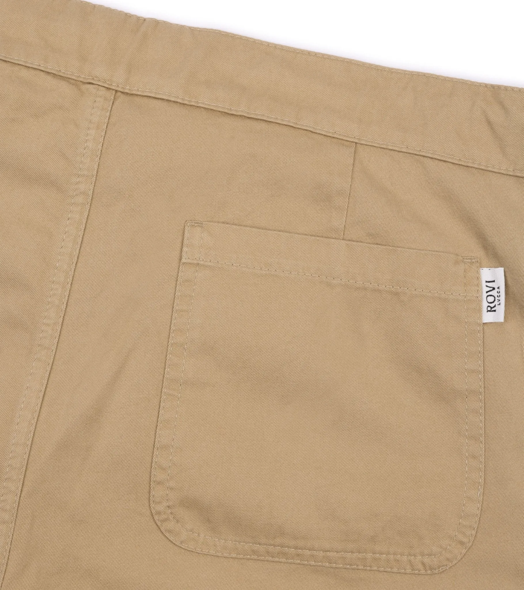 Rovi Lucca Cotton Drill Garden Pants: Beige