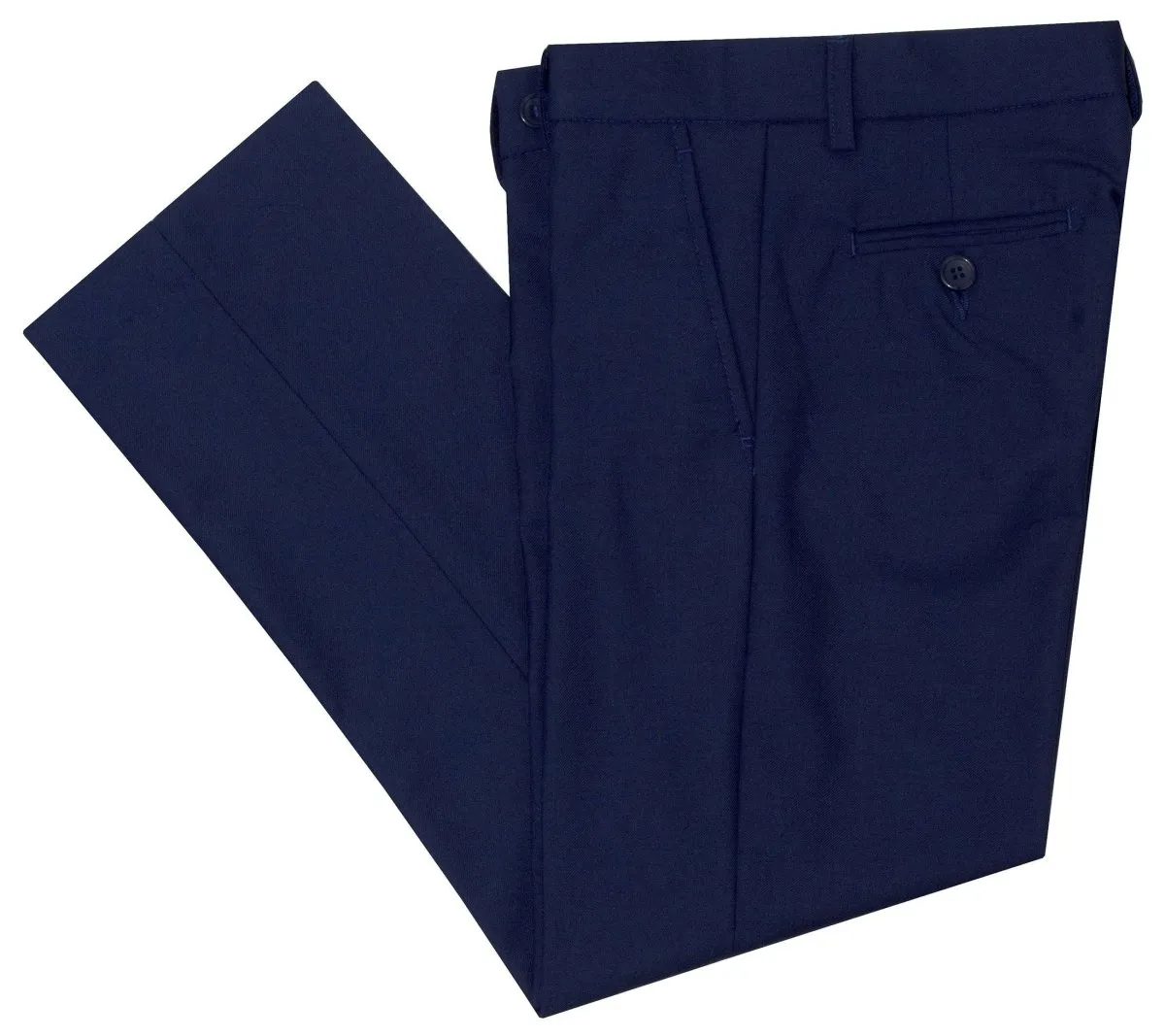 Slim Fit Dress Pants with Adjustable Waist