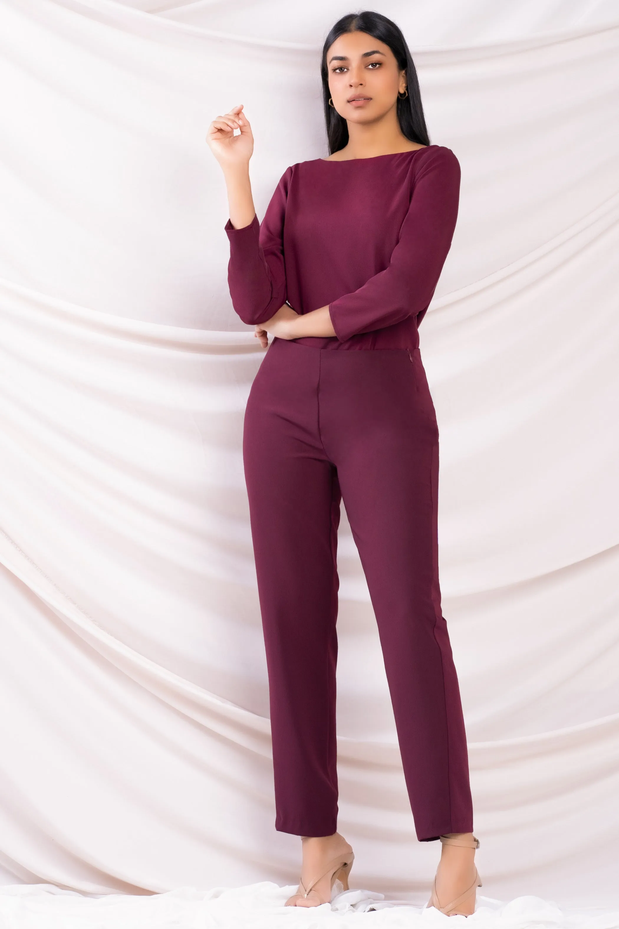 Slim Side Zip Pant