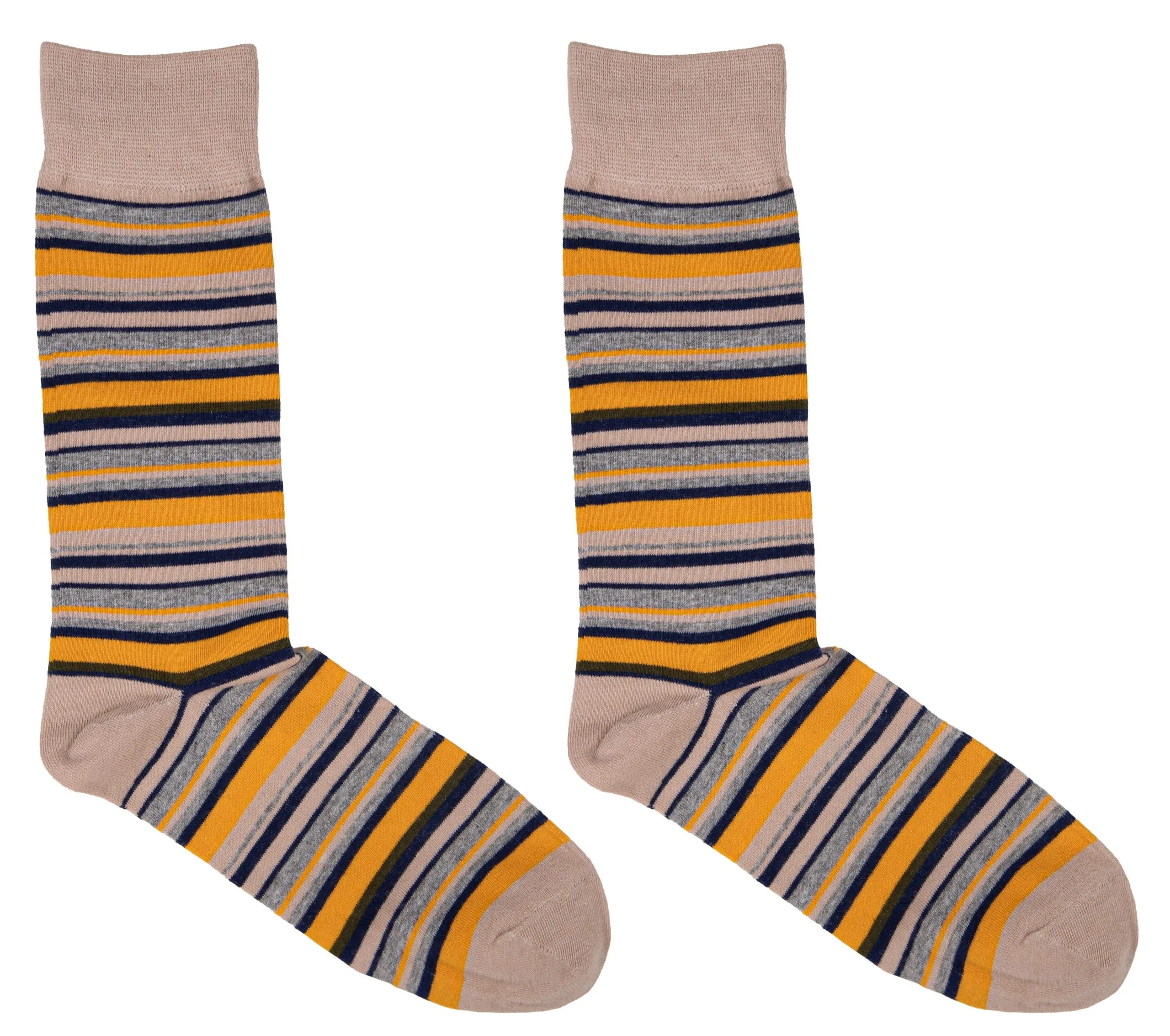 Socks by Simply Southern - Stripped Yellow