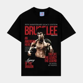 SP x Bruce Lee Cover Mens Short Sleeve Shirt (Black)