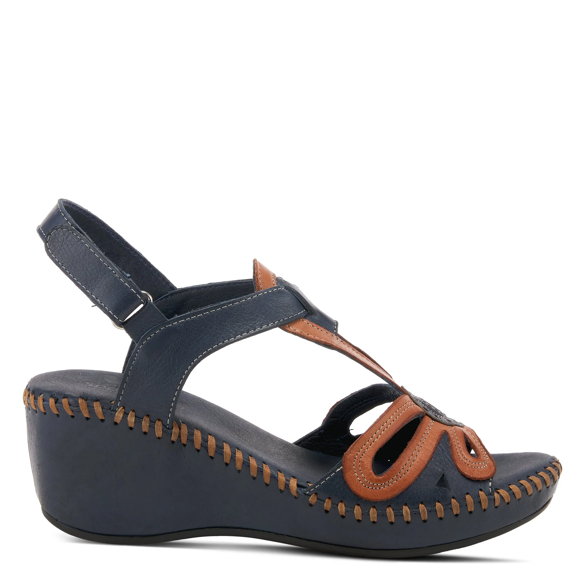 SPRING STEP AMUNA T-STRAP SANDALS