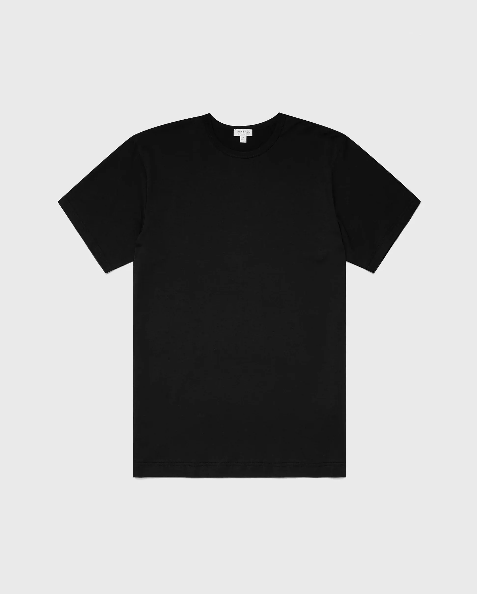 S/S CREW NECK T-SHIRT / BLACK