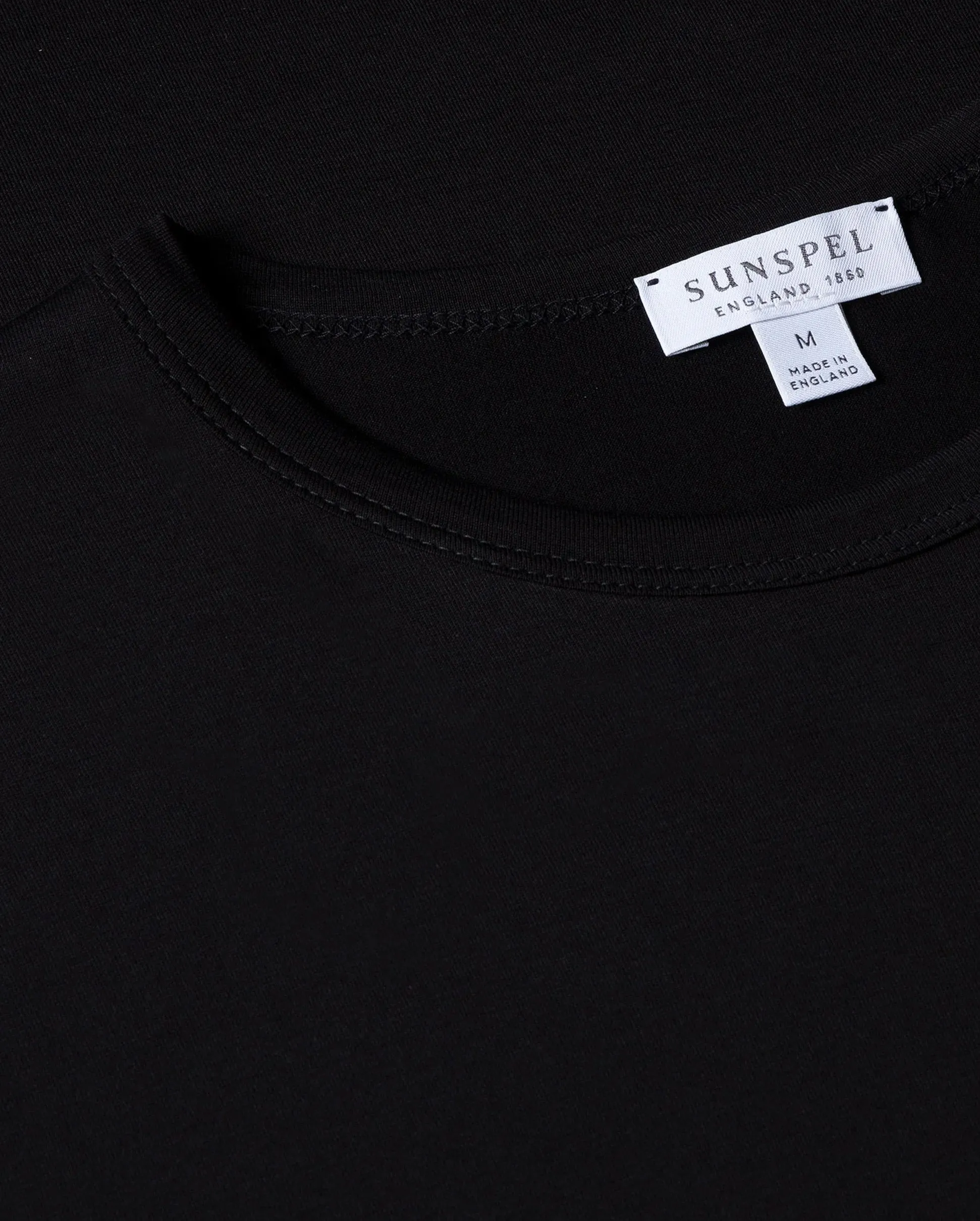 S/S CREW NECK T-SHIRT / BLACK