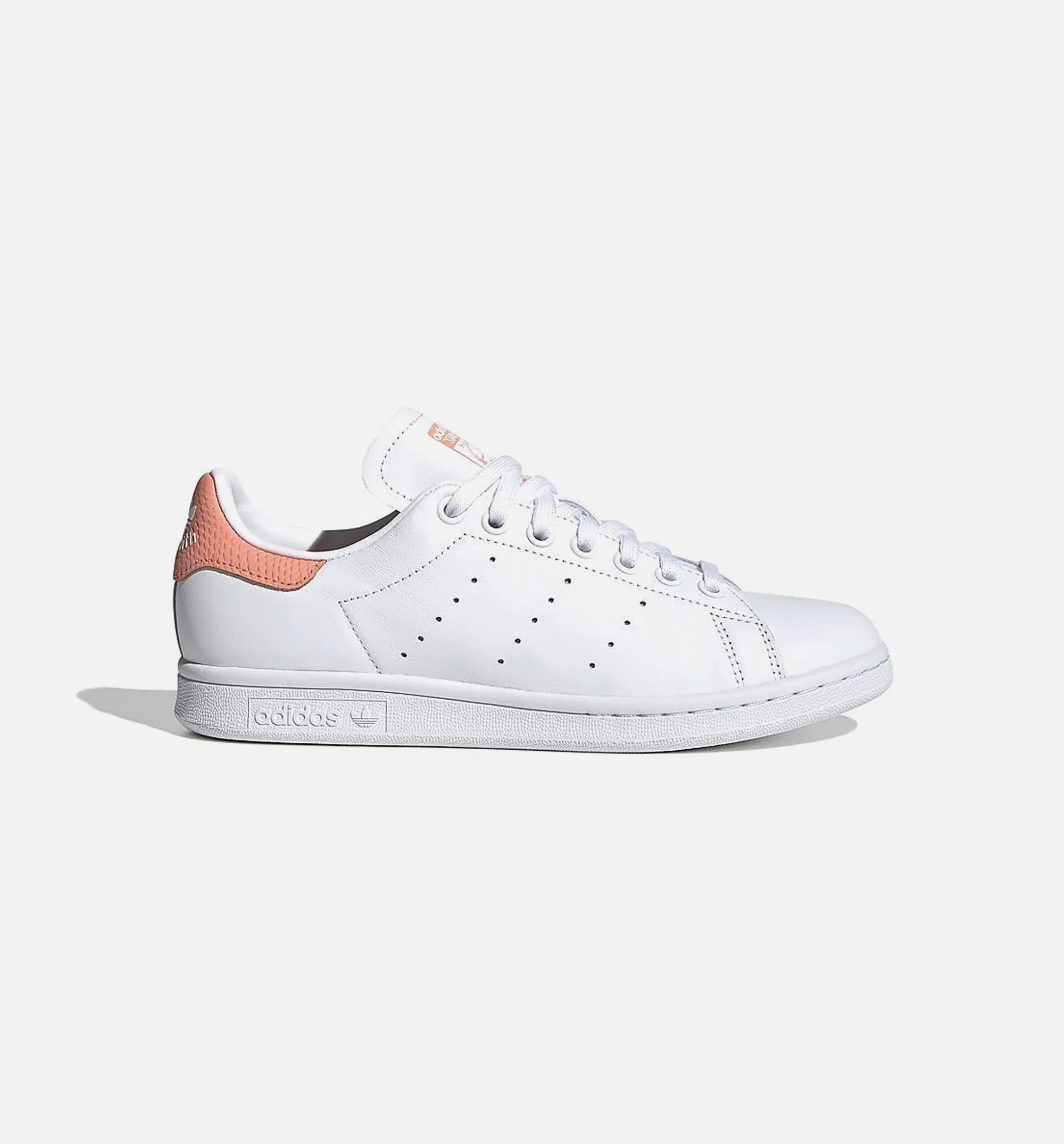 Stan Smith Womens Lifestyle Shoe - White/Coral