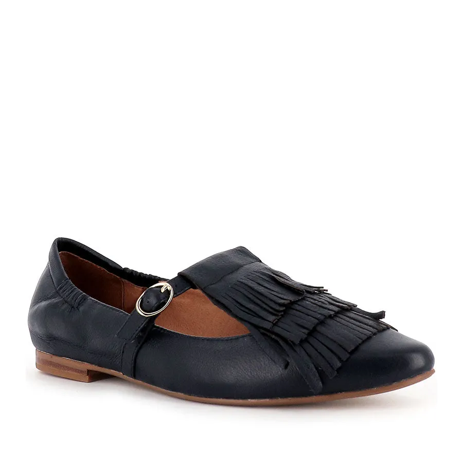 SUMNER - NAVY LEATHER