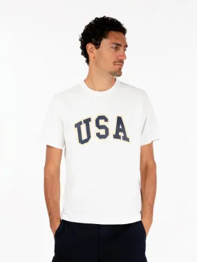 T-shirt Danforth Usa white natural