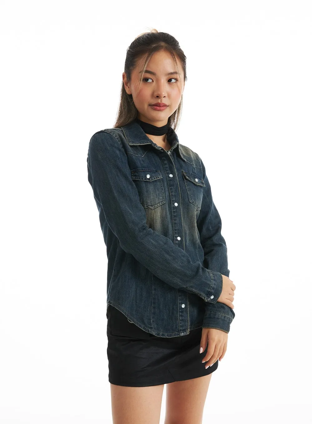 Timeless Tailored Denim Shirt CO318