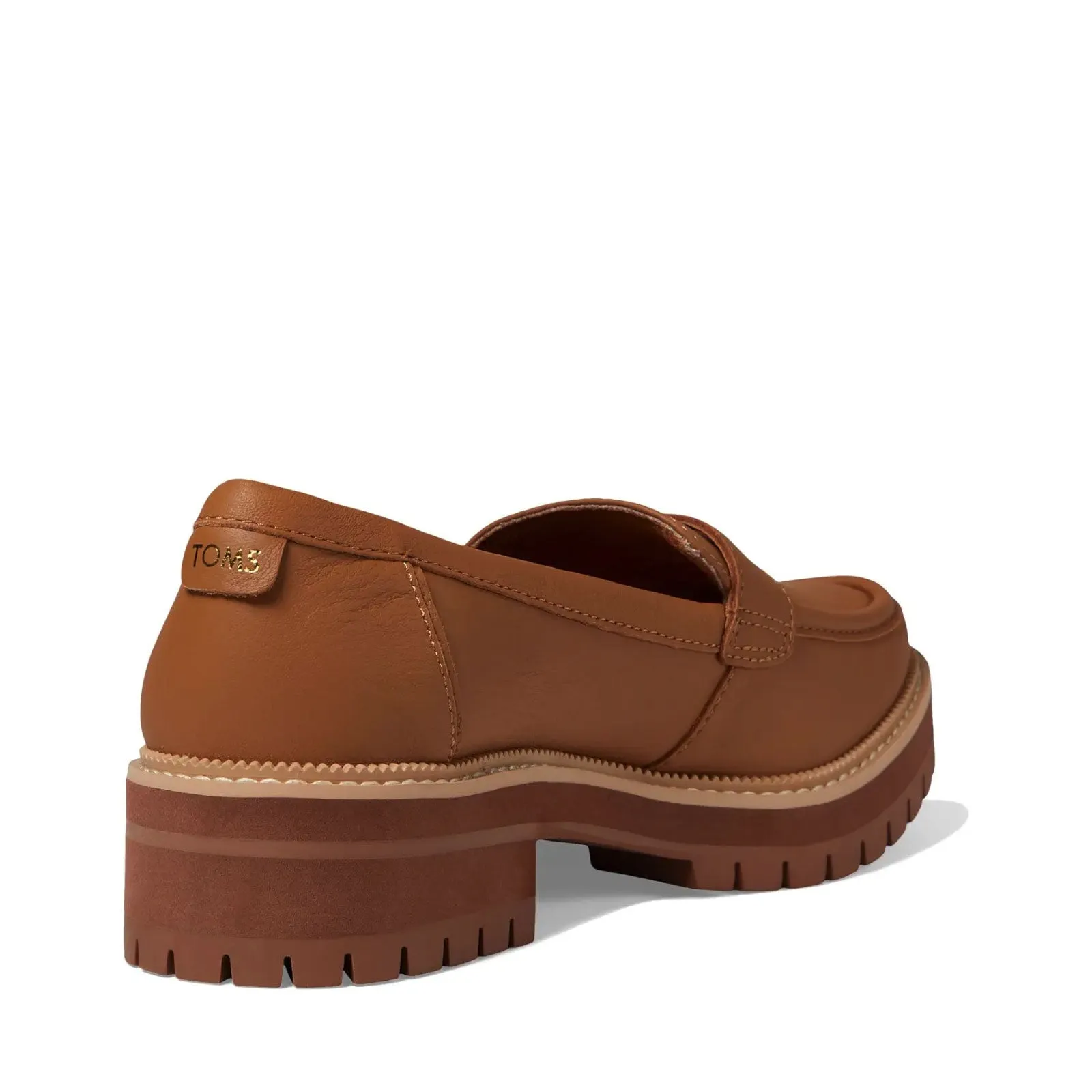 Toms Cara Loafer 10020214 (Tan Leather)