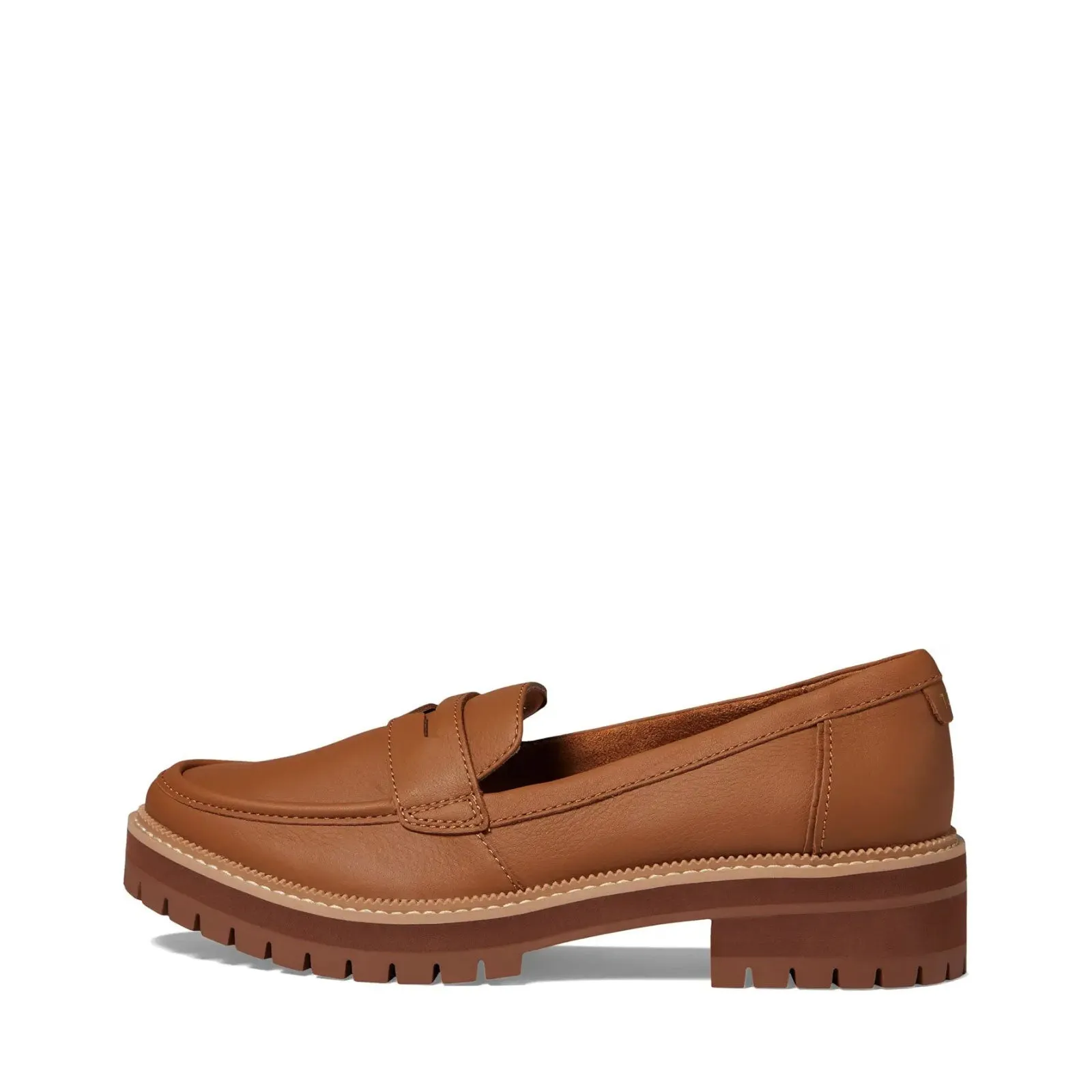 Toms Cara Loafer 10020214 (Tan Leather)