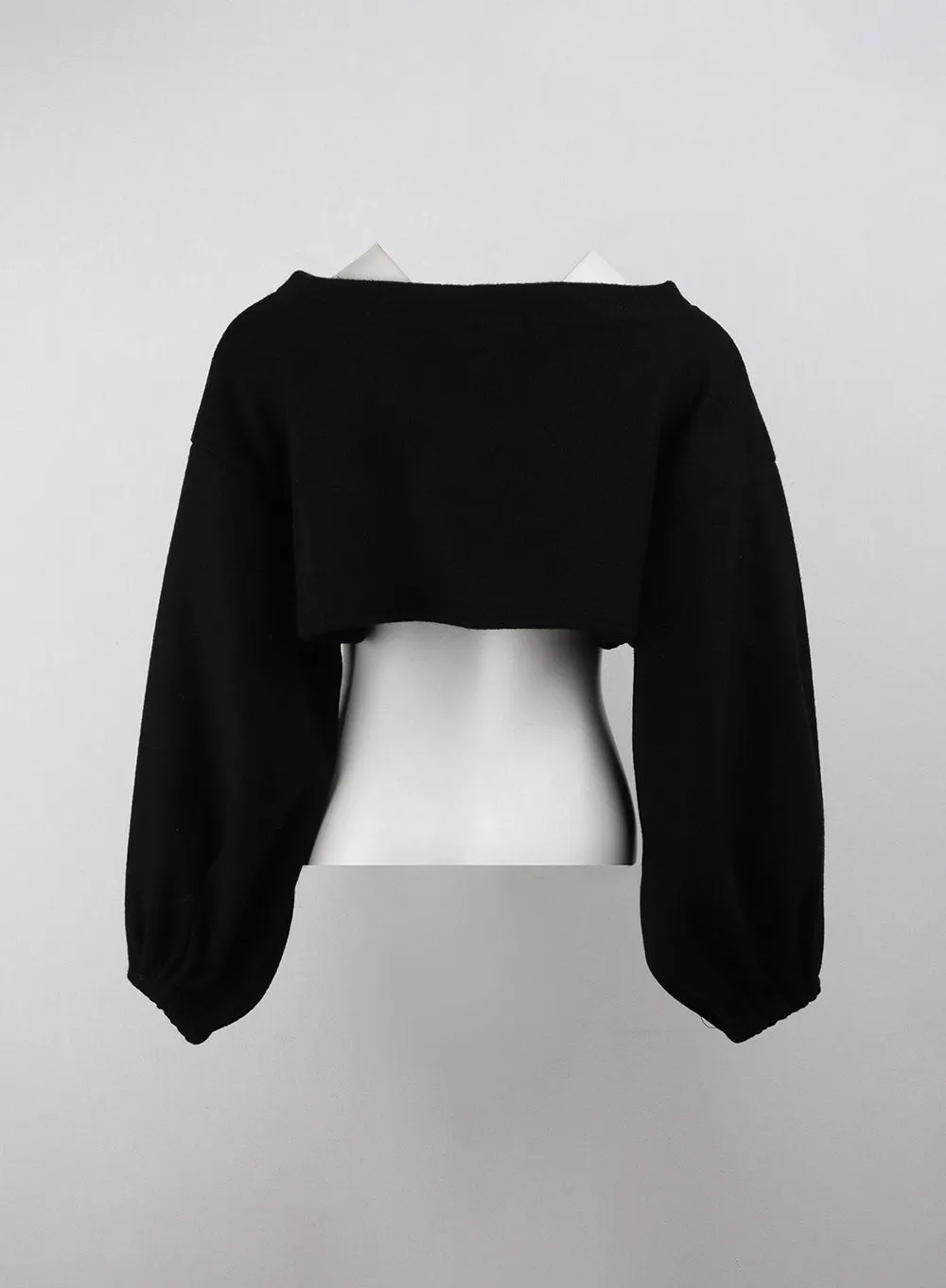 V Neck Crop Cardigan CJ408