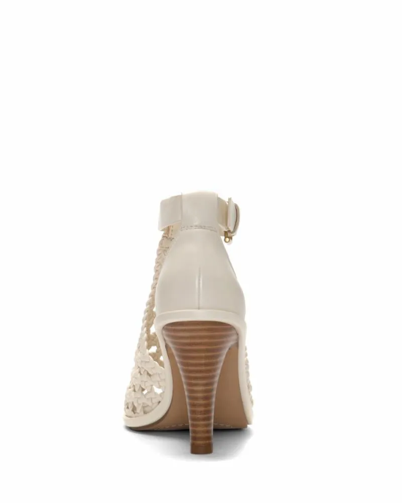 Vince Camuto FRASPER-WV CREAMY WHITE/LARGE PU WOVEN BA