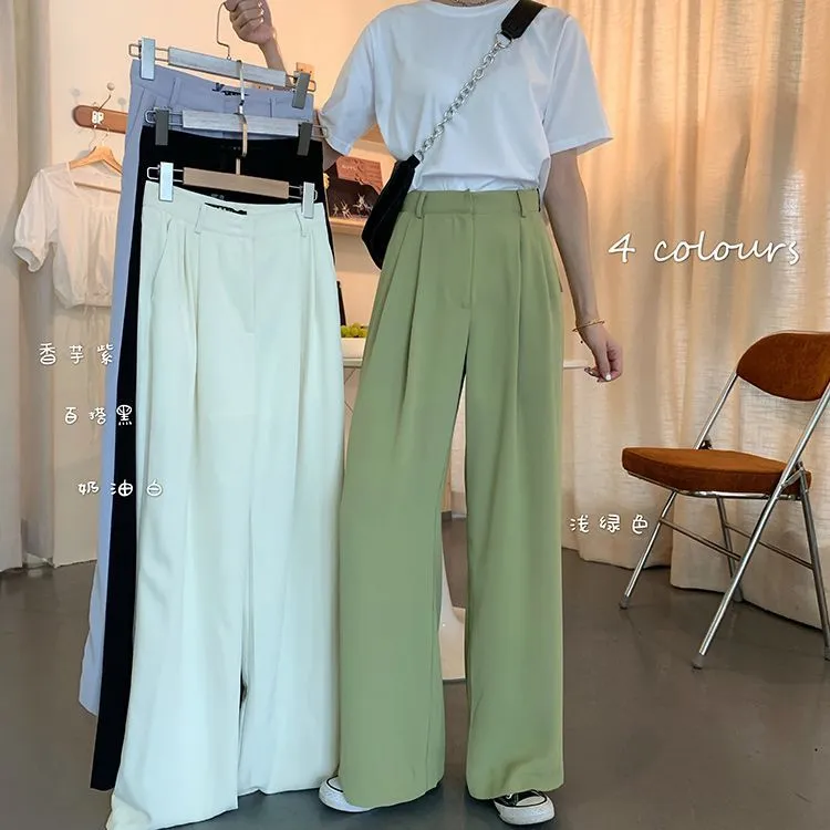 Wide-Leg Dress Pants dd8