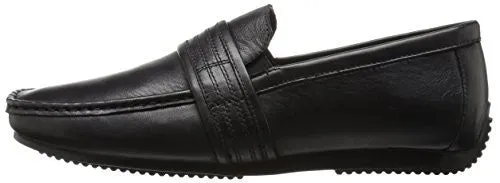 ZANZARA MEN'S VAN EYCK SLIP-ON LOAFER, BLACK, 8 M US