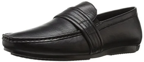 ZANZARA MEN'S VAN EYCK SLIP-ON LOAFER, BLACK, 8 M US